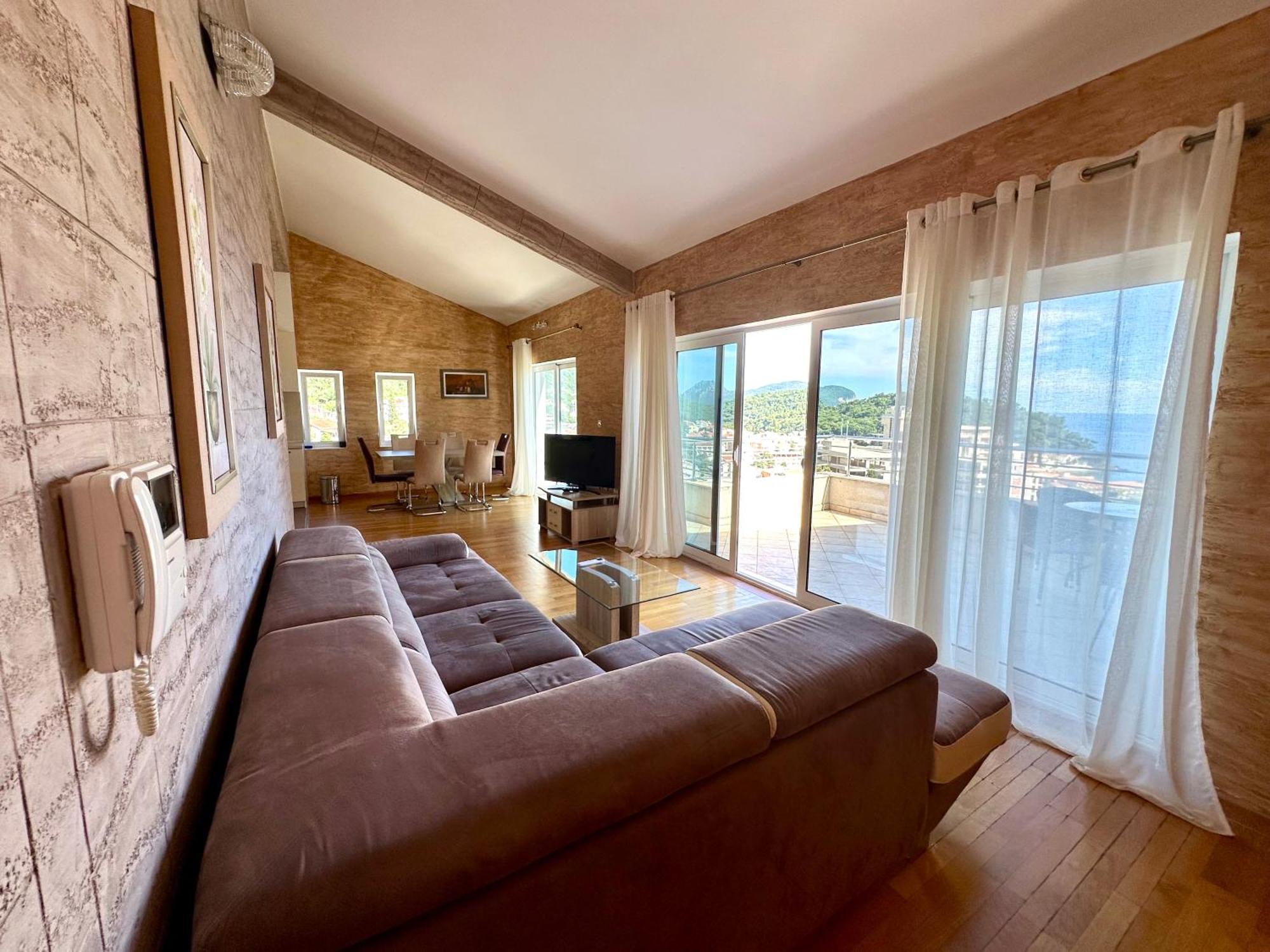 Best View Apartment Petrovac Exteriör bild